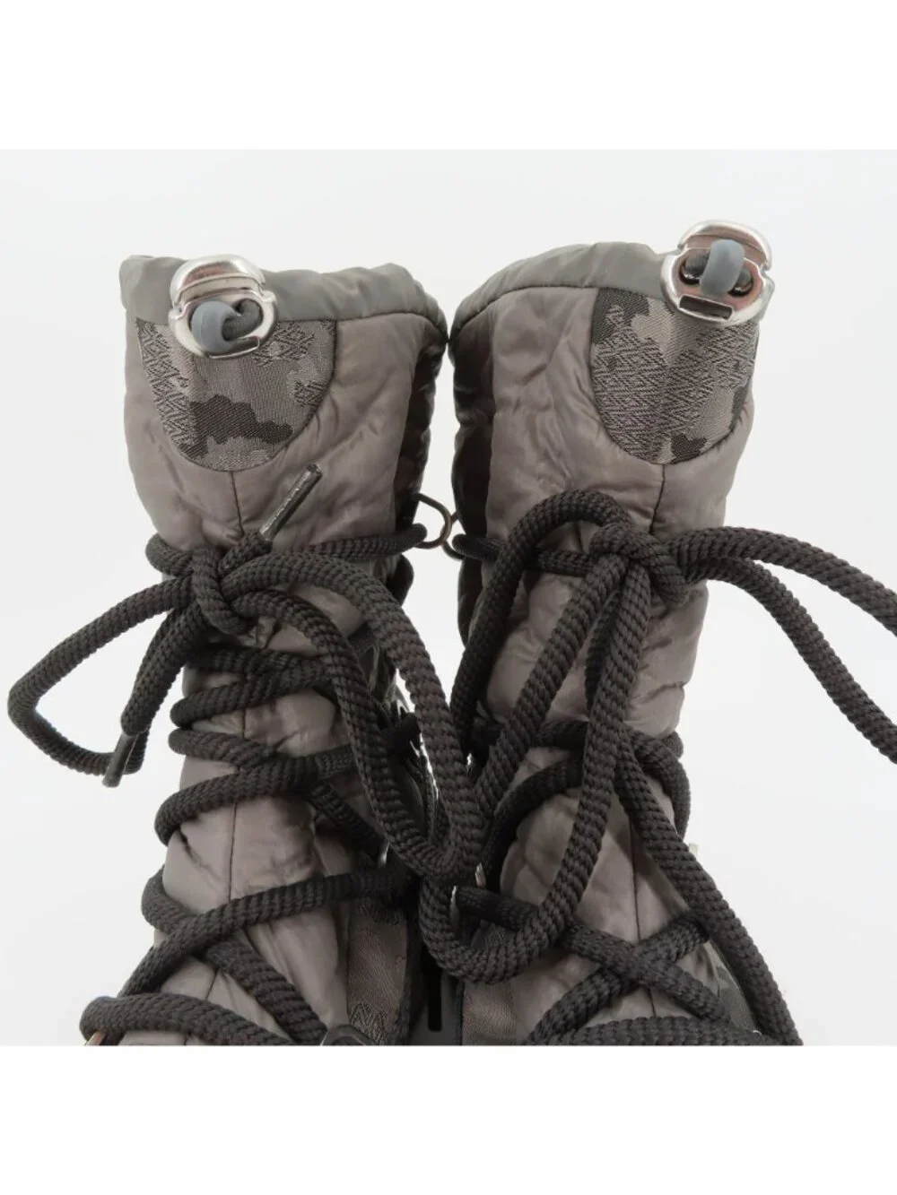 Sorel Women 8.5 Kinetic Lace up Boot Quarry Gray NL3101-052 Winter Waterproof